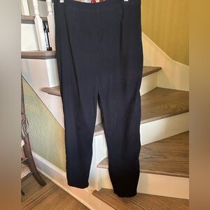 Wide Leg black moleskin Pants